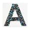 12 Pack: Black AB Letter Bling Sticker by Recollections®